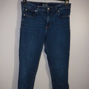 GAP Denim Women's Universal Legging Dark Wash Blue Jeans-Size 10/30R